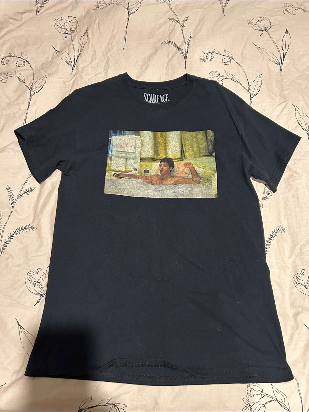 Scarface Black Short-Sleeve Graphic Tee - Men